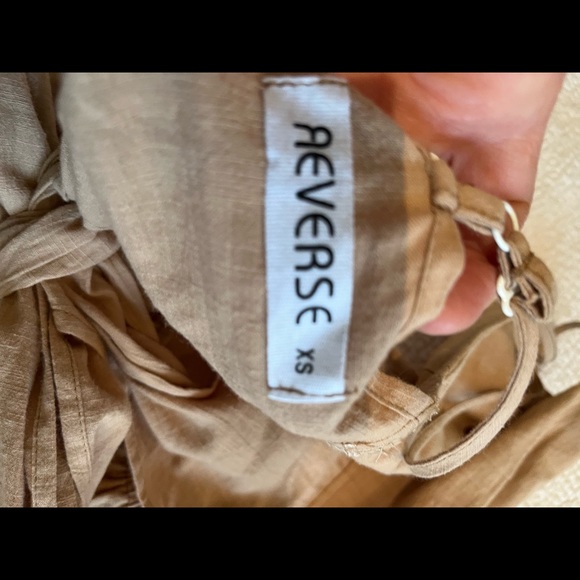 Reverse Xs romper, back tie - Picture 3 of 3